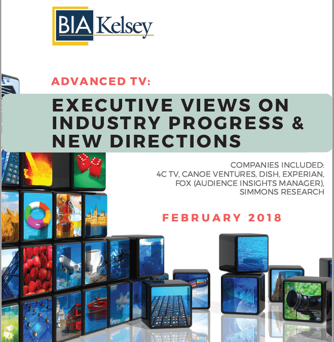 BIA/Kelsey’s Advanced TV Report: Data-Infused Audience Buying Growing, But Still in Flux