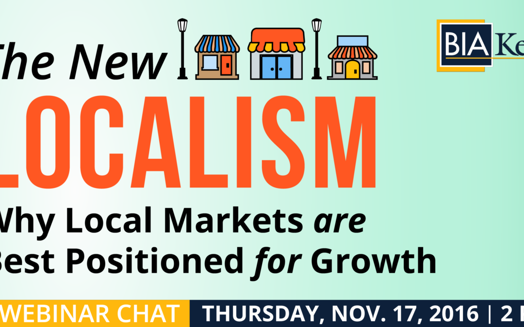 Why Local Markets Are Best Positioned for Growth